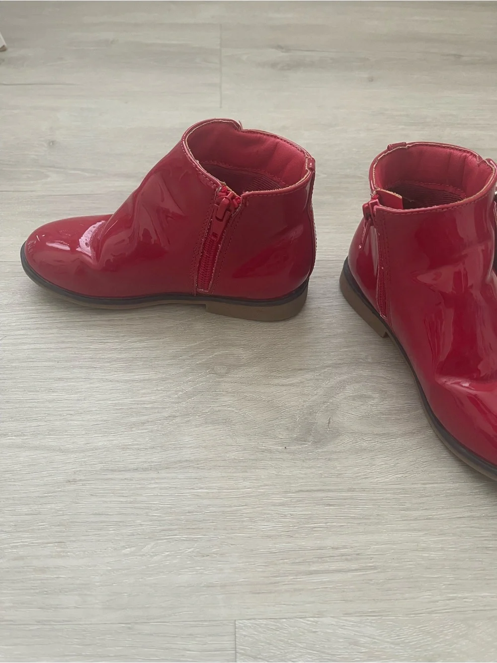 Gymboree glossy red
